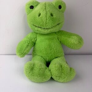 Build A Bear BAB Spring Green Frog Plush Stuffed Animal